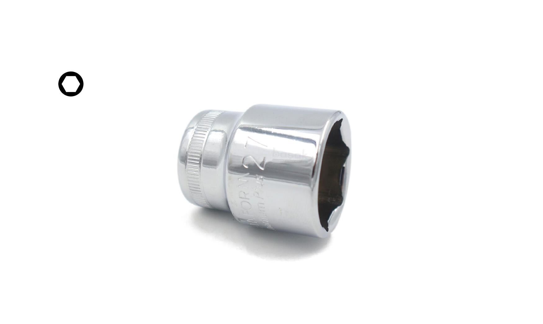 Ceta Form 27 mm 1/2” 6 Köşe Lokma Anahtar C22-H27