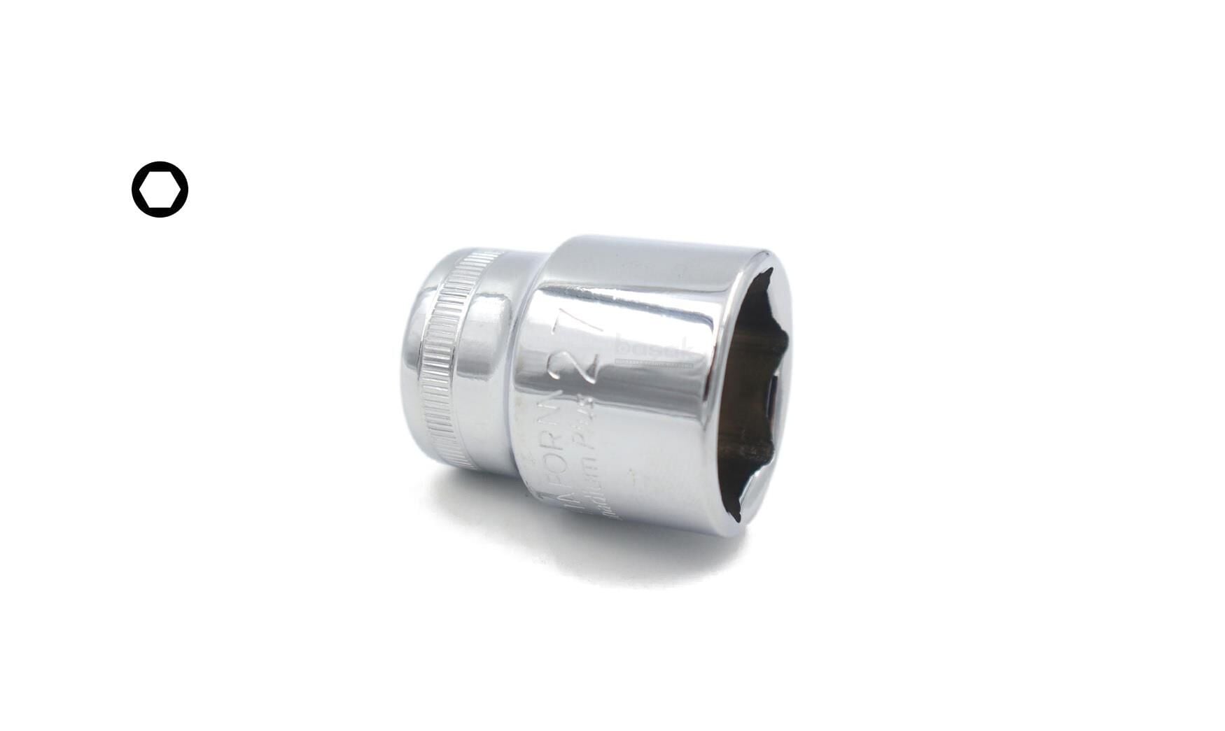 Ceta Form 27 mm 1/2” 6 Köşe Lokma Anahtar C22-H27