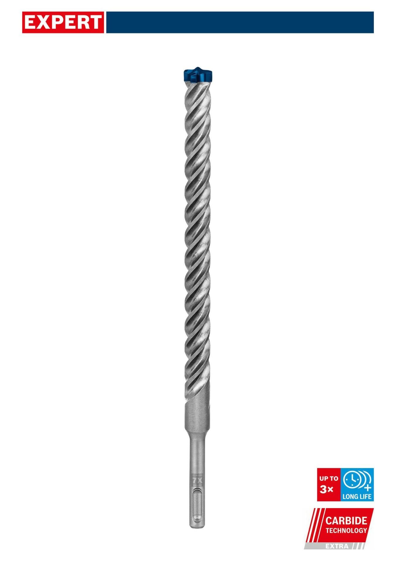 Bosch Expert 16x265 mm 10’lu Yeni Sds Plus-7X Matkap Ucu 2608900177