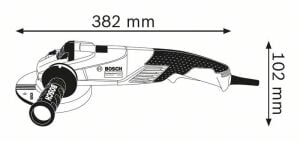 Bosch GWS 18-150 L 1800W Avuç Taşlama Makinesi 06017A5000