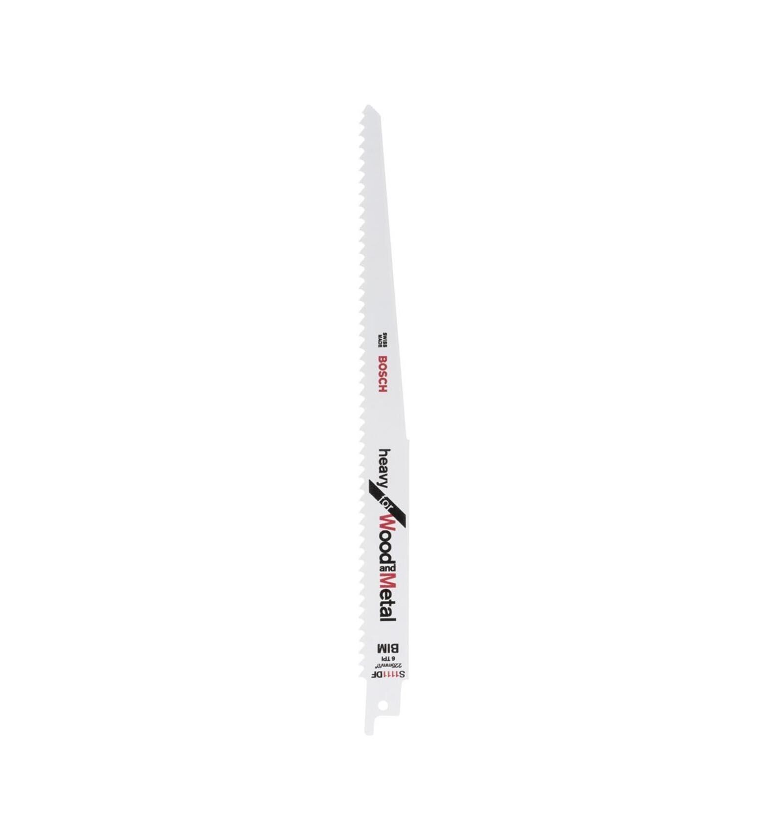 Bosch S 1111 DF 175mm 5'li Ağır Hizmet Ahşap-Metal Panter Testere 2608656261