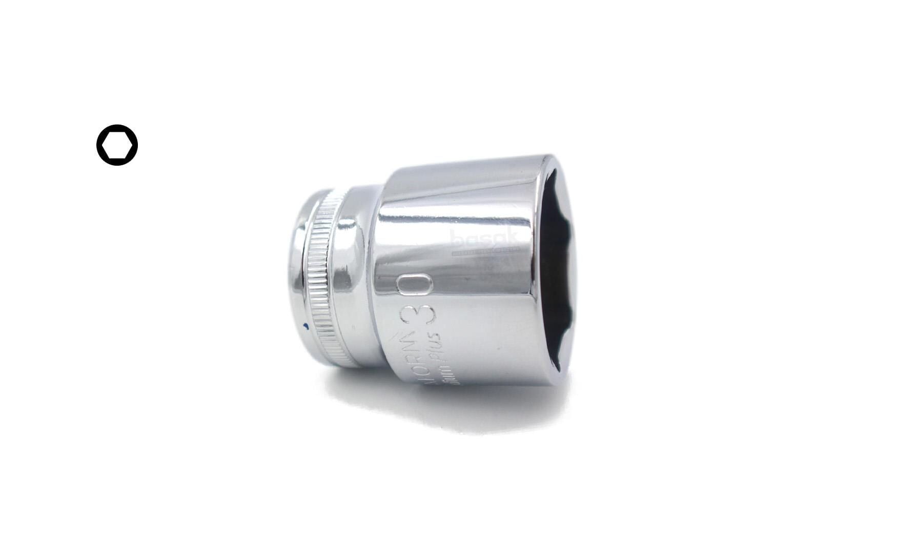 Ceta Form 30 mm 1/2” 6 Köşe Lokma Anahtar C22-H30