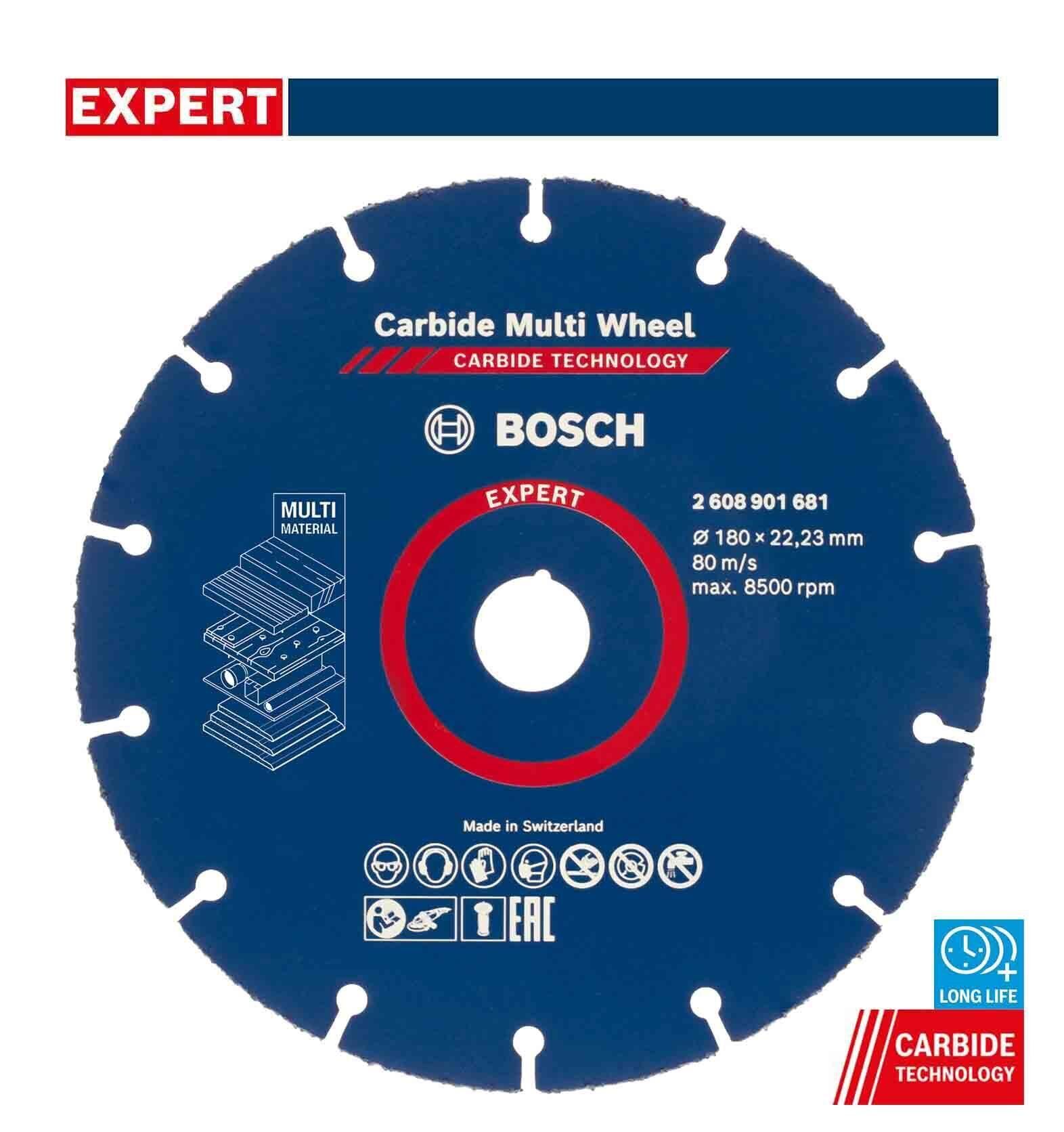 Bosch Expert 180 mm CMW Taşlama Makinesi Ahşap Kesme Diski 2608901681