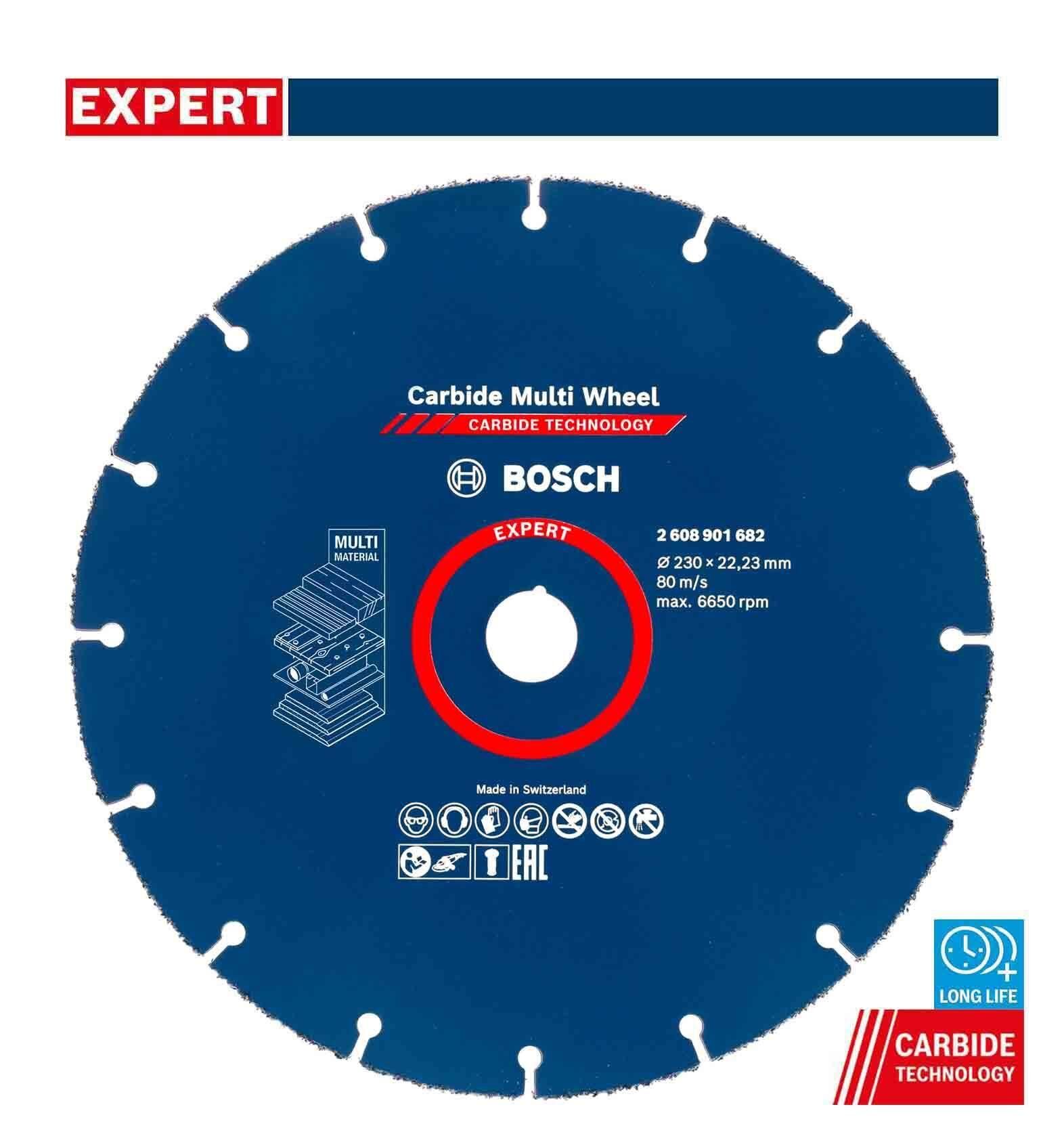 Bosch Expert 230 mm CMW Taşlama Makinesi Ahşap Kesme Diski 2608901682