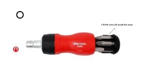 Ceta Form F26/RDS 12 in-1 Cırcırlı Depolu Topaç Bits Tornavidası