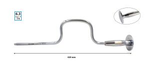 Ceta Form 460 mm 1/4'' Firdöndü Kol Metal Avuç Saplı C01-50MR