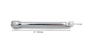Ceta Form 1/4” Uzatma Kolu 6'' 150 mm C01-75