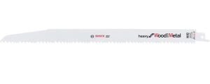 Bosch S 1210 VF 250mm 5'li Ağır Hizmet Ahşap-Metal Panter Testere 2608657612