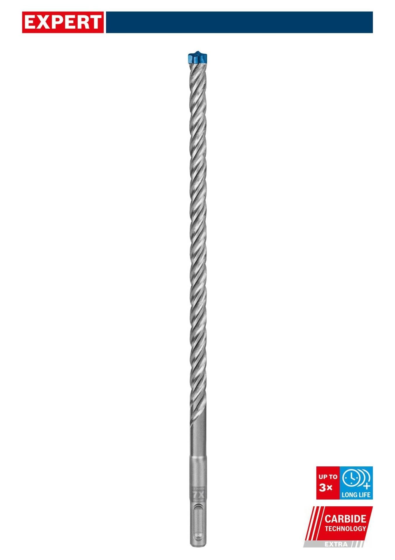 Bosch Expert 10x265 mm 30’lu Yeni Sds Plus-7X Matkap Ucu 2608900188