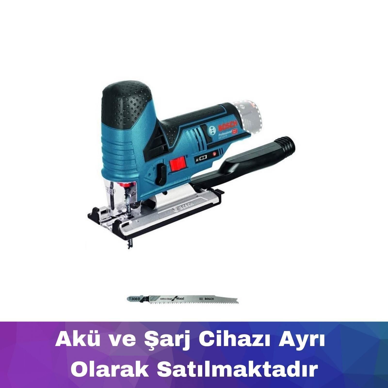 Bosch GST 12V-70 Akülü Dekupaj (Akü ve Şarj Yoktur) 06015A1001