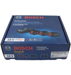 Bosch 3 Adet 8 Ah ProCORE Akü-GAL18V 160 Şarj Aleti Seti 0615A5004Y