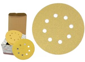 Bosch C450 125 mm 8 Delikli 40 Kum Zımpara Kağıdı 50'li 2608621739