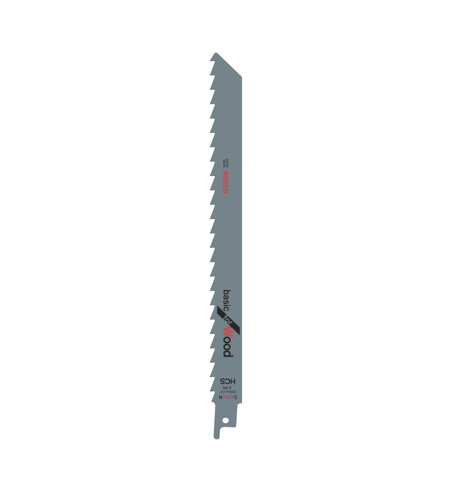 Bosch S 1111 K 175mm 2'li Eko. Ahşap Panter Testere Bıçağı 2608650617