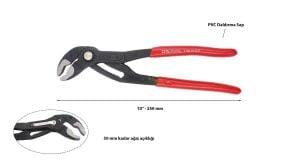 Ceta Form 250 mm Düğmeli Tip Papağan Pense E30Q-54-0250