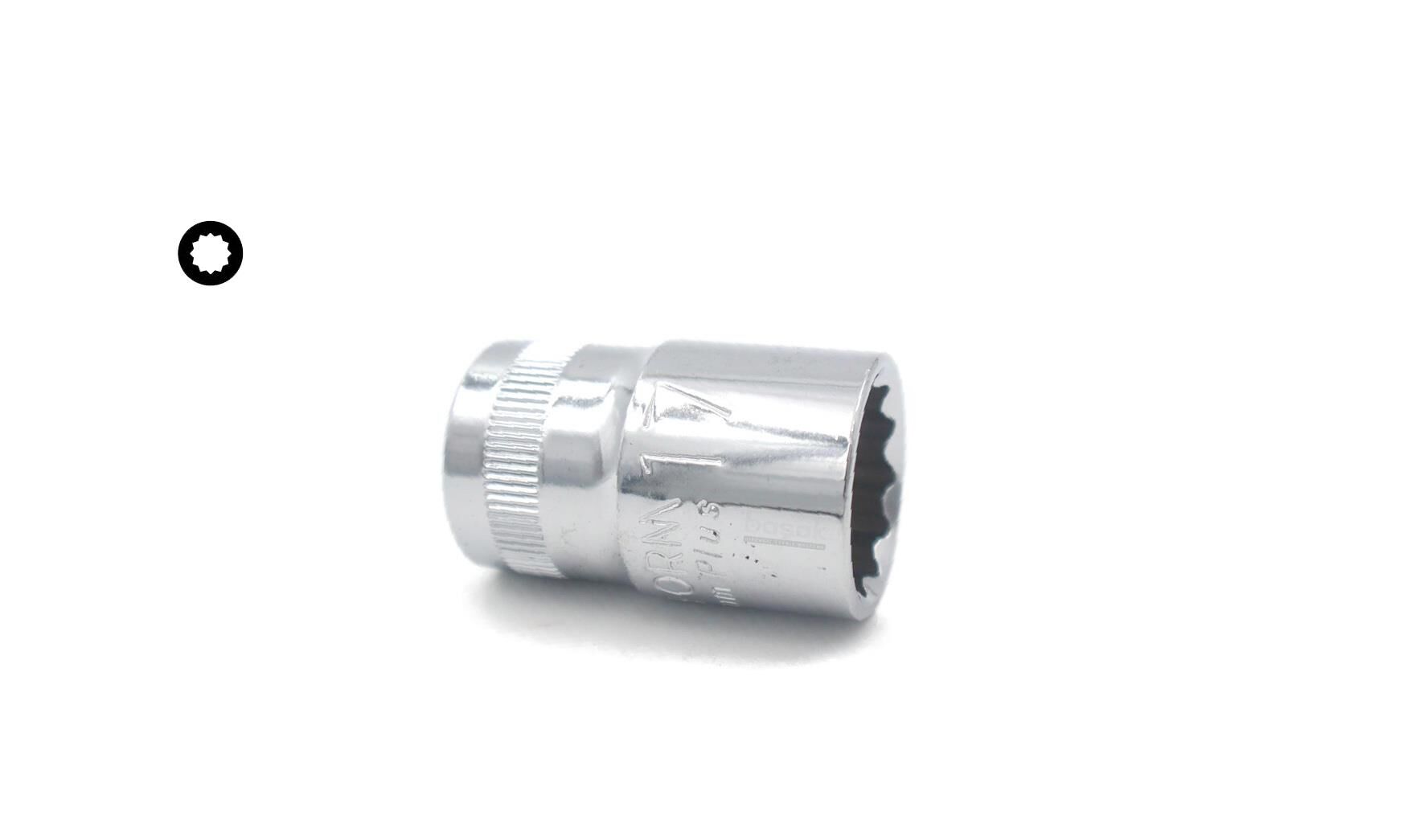 Ceta Form 17 mm 1/2” 12 Köşe Yıldız Lokma Anahtar C22-B17