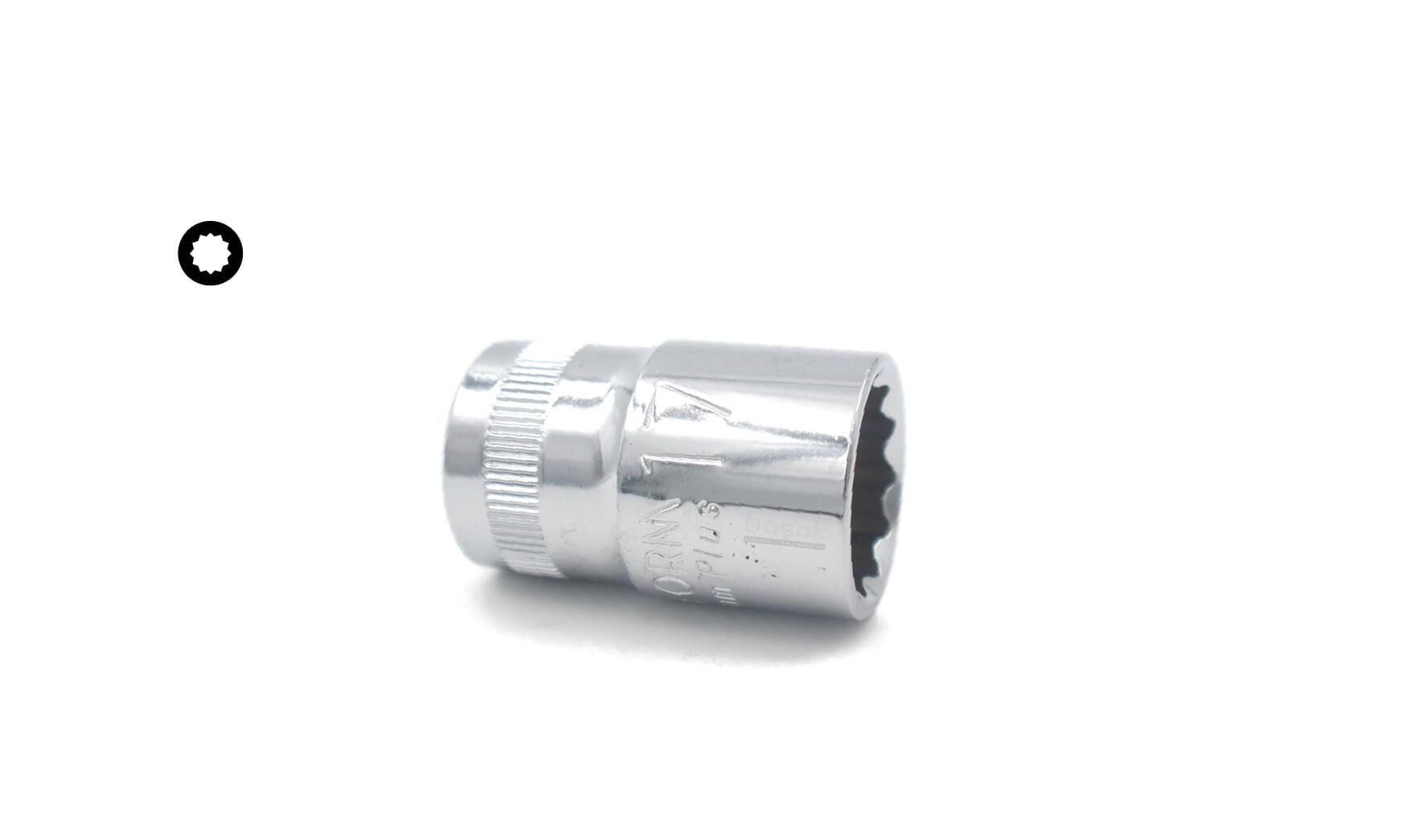 Ceta Form 17 mm 1/2” 12 Köşe Yıldız Lokma Anahtar C22-B17