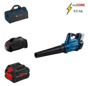 Bosch GBL 18V-750 1x5,5 Ah ProCORE Akülü Yaprak Üfleyici Bez Çantalı