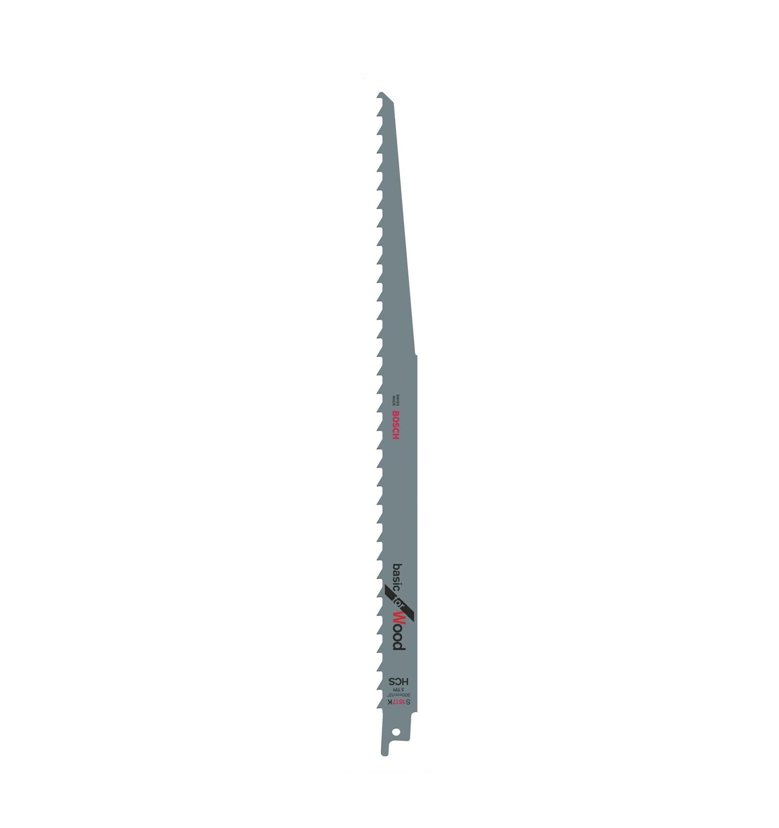 Bosch S 1617 K 250mm 5'li Eko. Ahşap Pantere Testere Bıçağı 2608650679