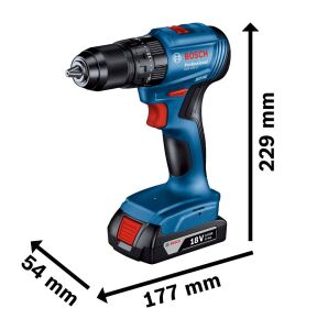 GSB 185-LI Üç Akülü Darbeli Vidalama 2Ah 0615990N1Z