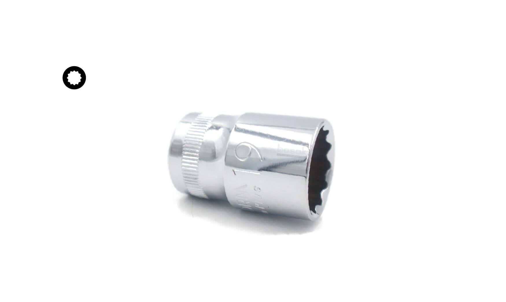 Ceta Form 19 mm 1/2” 12 Köşe Yıldız Lokma Anahtar C22-B19