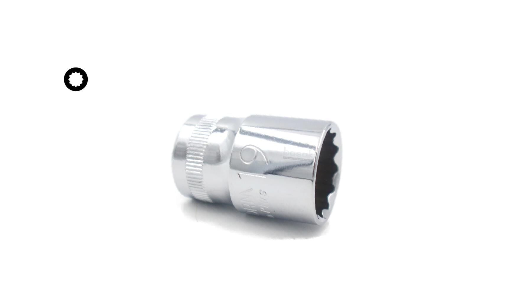 Ceta Form 19 mm 1/2” 12 Köşe Yıldız Lokma Anahtar C22-B19