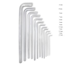 Ceta Form 27 Parça Uzun Inch Metrik Allen Takımı LT27/800CP