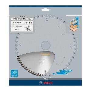 Bosch Pro 250x30 mm 80 Diş Farklı Malzemeler İçin Daire Testere 2608640516