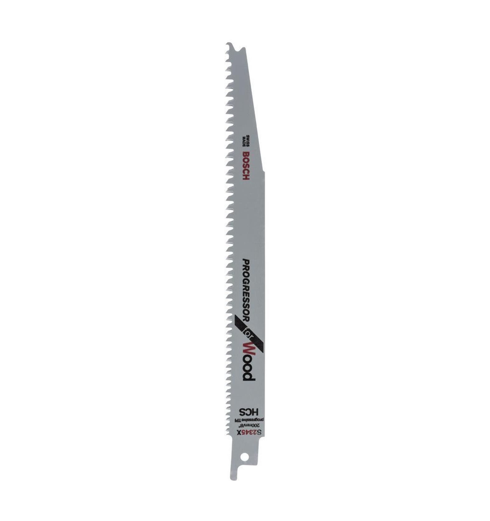 Bosch S 2345 X 150mm 5'li Progressor Ahşap Panter Testere Ucu 2608654404