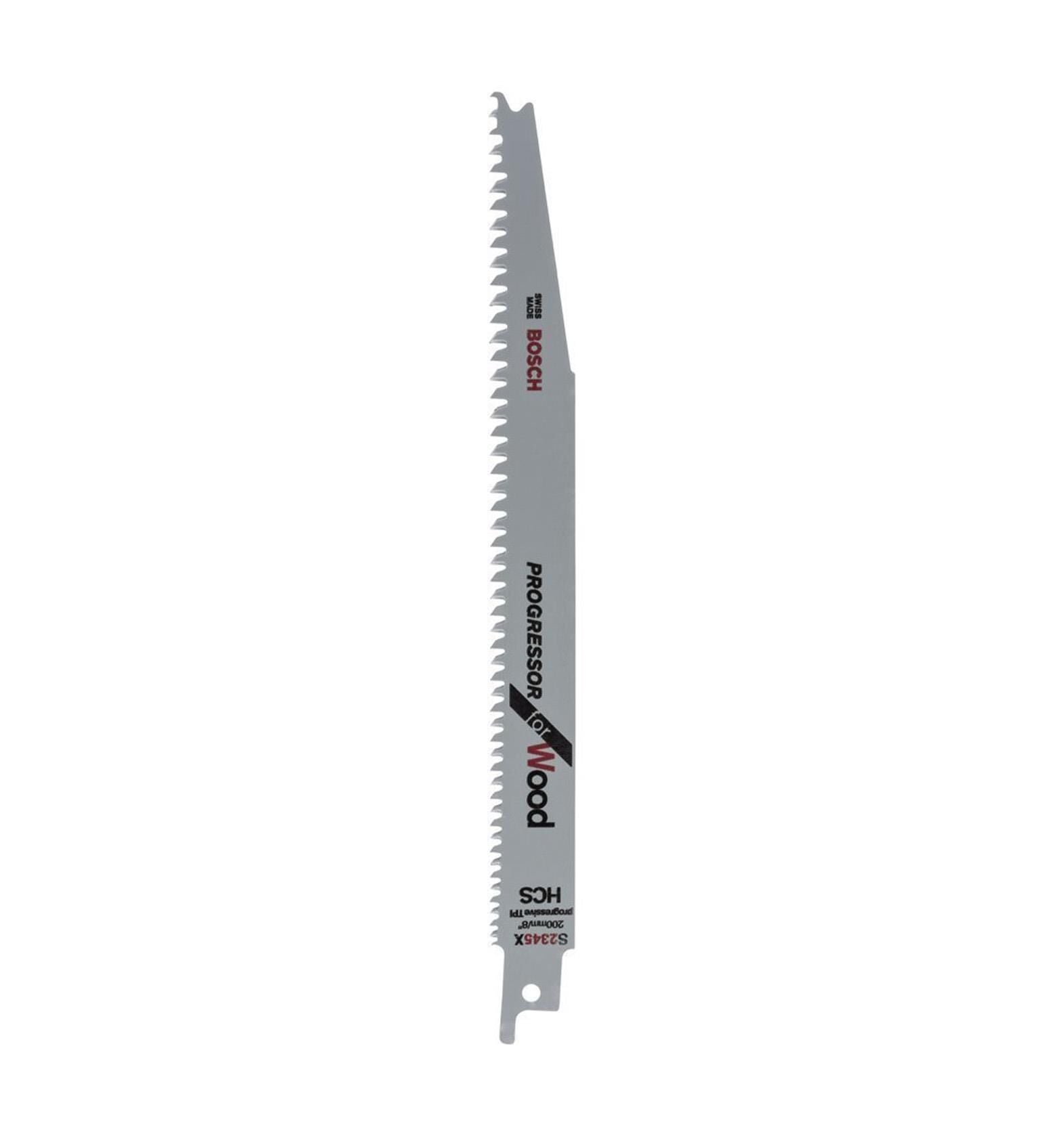Bosch S 2345 X 150mm 5'li Progressor Ahşap Panter Testere Ucu 2608654404