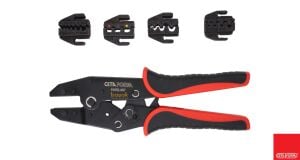 Ceta Form Çok Amaçlı Kablo Pabucu Sıkma Takımı 4'ü 1 Arada E69Q-P04