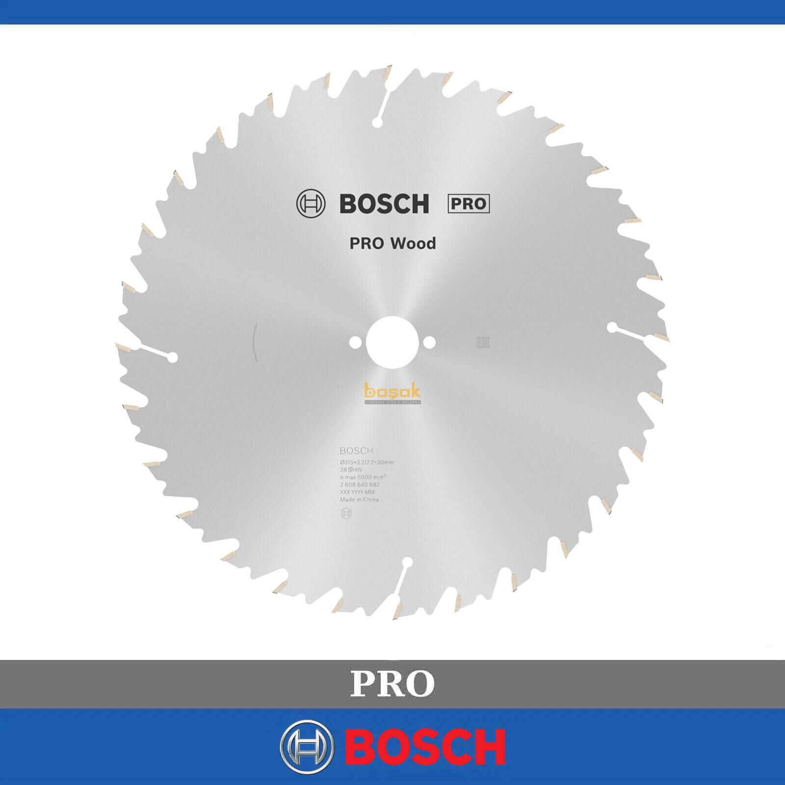 Bosch Pro 315x30 mm 48 Diş Ahşap Daire Testere 2608640682