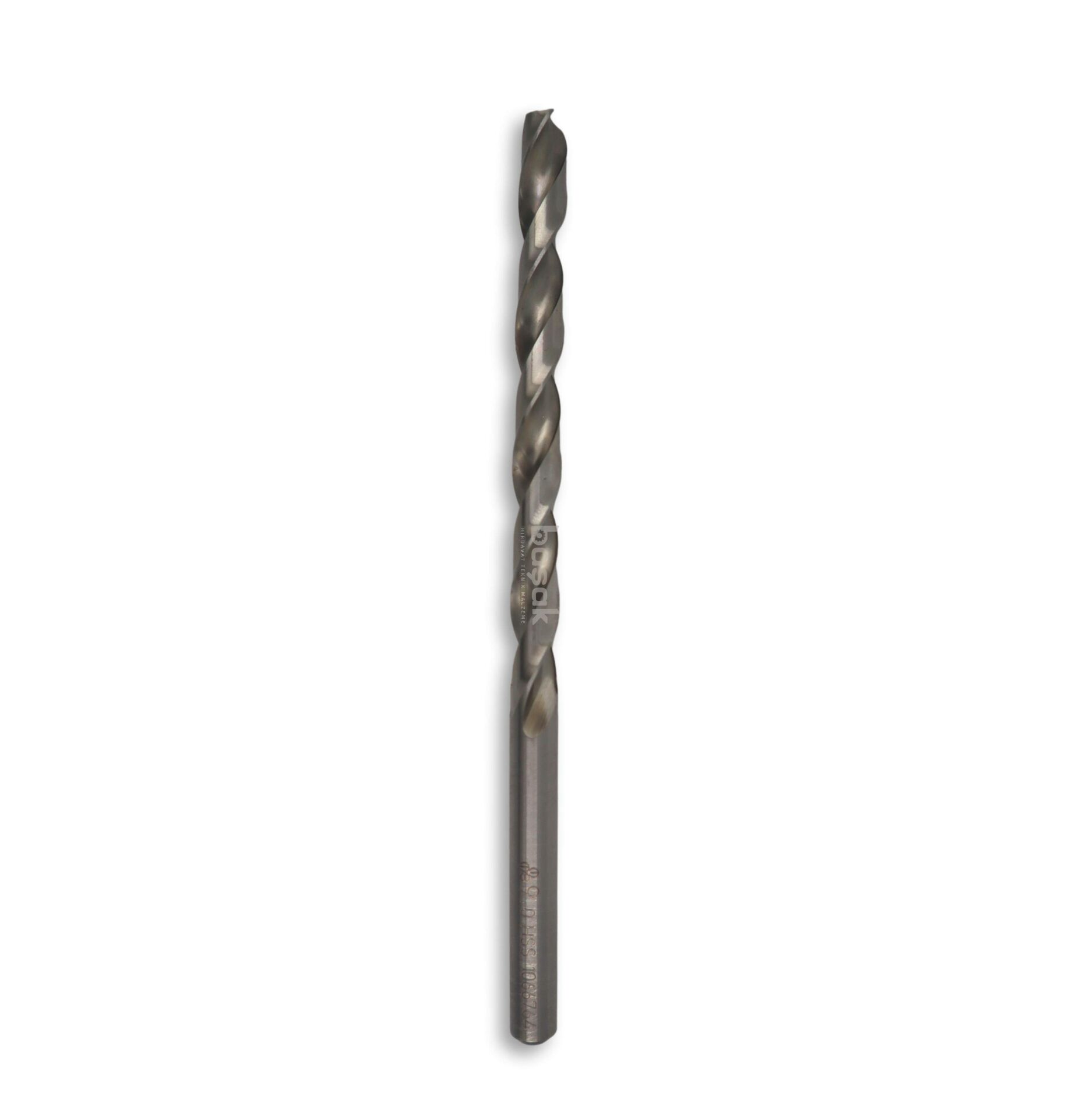 MTE 9 mm Uzun Metal Matkap Ucu HSS DIN 340