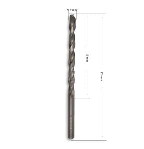 MTE 9 mm Uzun Metal Matkap Ucu HSS DIN 340