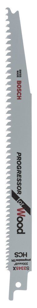 Bosch S 2345 X 150mm 100'lü Progressor Ahşap Panter Testere Ucu 2608654417
