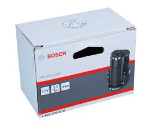 Bosch 12 V 2,0 Ah DIY Li-Ion ECP Düz Akü 1607A350CU