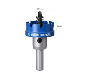 Bosch Expert 34 mm Elmaslı İnox Panç Adaptörlü 2608901417