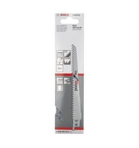 Bosch S 644 D 100mm 5'li Hızlı Kesim Ahşap Panter Testere Ucu 2608650673