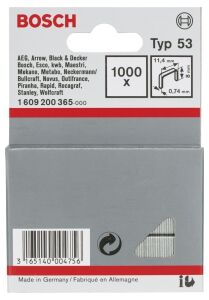 Bosch Zımba Teli Tip 53 11,4*0,74*8 mm 1609200365