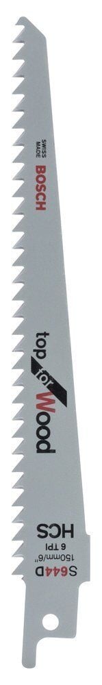 Bosch S 644 D 100mm 100'lü Hızlı Kesim Ahşap Panter Testere Ucu 2608650551