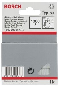 Bosch Zımba Teli Tip 53 11,4*0,74*12 mm 1609200367