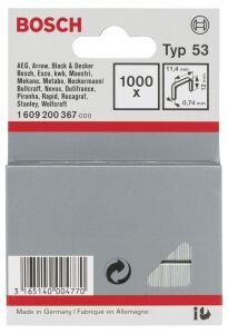 Bosch Zımba Teli Tip 53 11,4*0,74*12 mm 1609200367