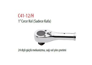 Ceta Form 1'' Cırcır Kafası C41-12/H
