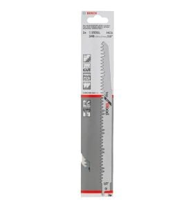 Bosch S 1531 L 240 mm 2'li Hızlı Kesim Ahşap Panter Testere Ucu 2608650613