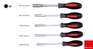 Ceta Form F20-B05 5 Parça C-PLUS Lokma Uçlu Tornavida Takımı