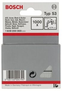 Bosch Zımba Teli Tip 53 11,4*0,74*18 mm 1609200369