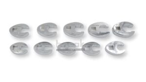 Ceta Form 10-19 mm 10 Parça 3/8'' Karga Ayağı Anahtar Takımı C15-RH10
