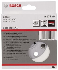 Bosch 125 mm Zımpara Tabanı Ekstra Yumuşak 2608601117