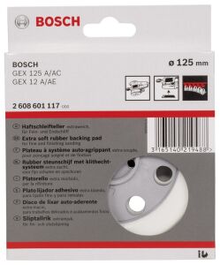 Bosch 125 mm Zımpara Tabanı Ekstra Yumuşak 2608601117