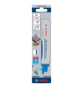 Bosch Pro S 937 EAF 1-3 mm Metal Boru 5'li Panter Testere Ucu 150 mm 2608658988