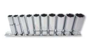 Ceta Form 10 - 19 mm 3/8 '' Derin Lokma Takımı 10 Parça C14-RH10